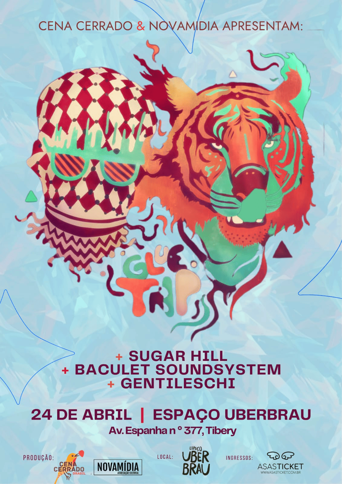 Cena Cerrado Apresenta Glue Trip (PB)