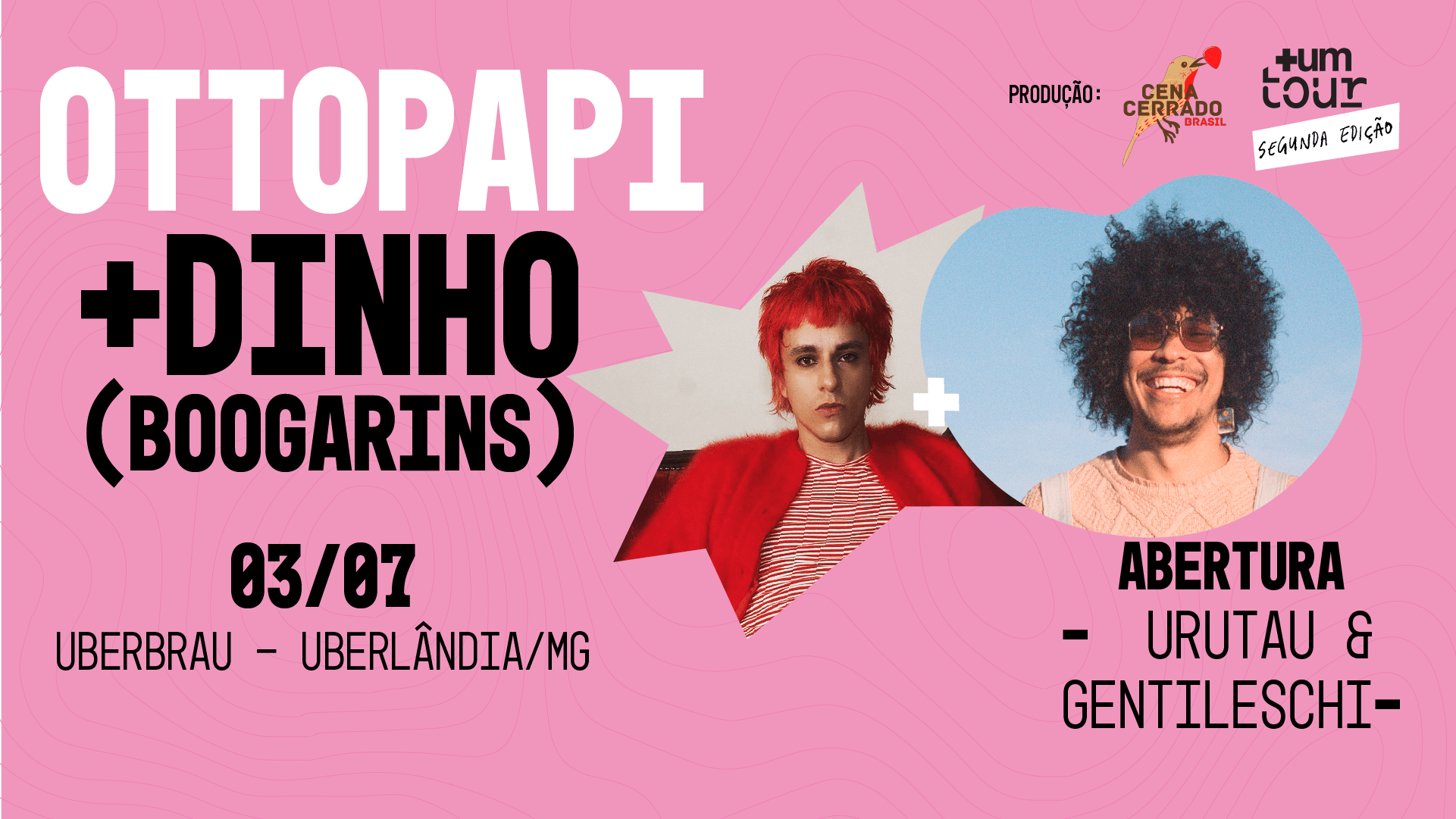 Cena Cerrado Apresenta: UmTour com Dinho Almeida Boogarins